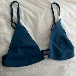 Free People Oh Scuba Bralette Midnight Cowboy New With Tags